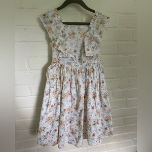Laura Ashley Pastel Ruffled Sundress